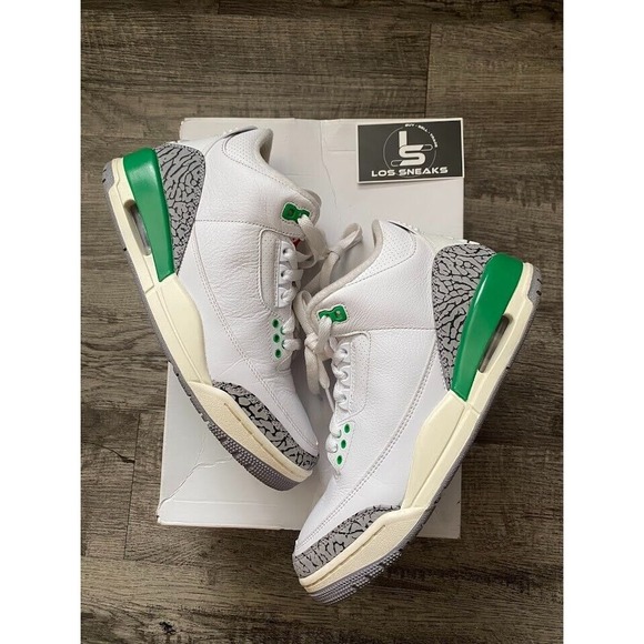 Jordan Shoes - Size 9w/7.5m - Air Jordan 3‎ Retro Lucky Green W